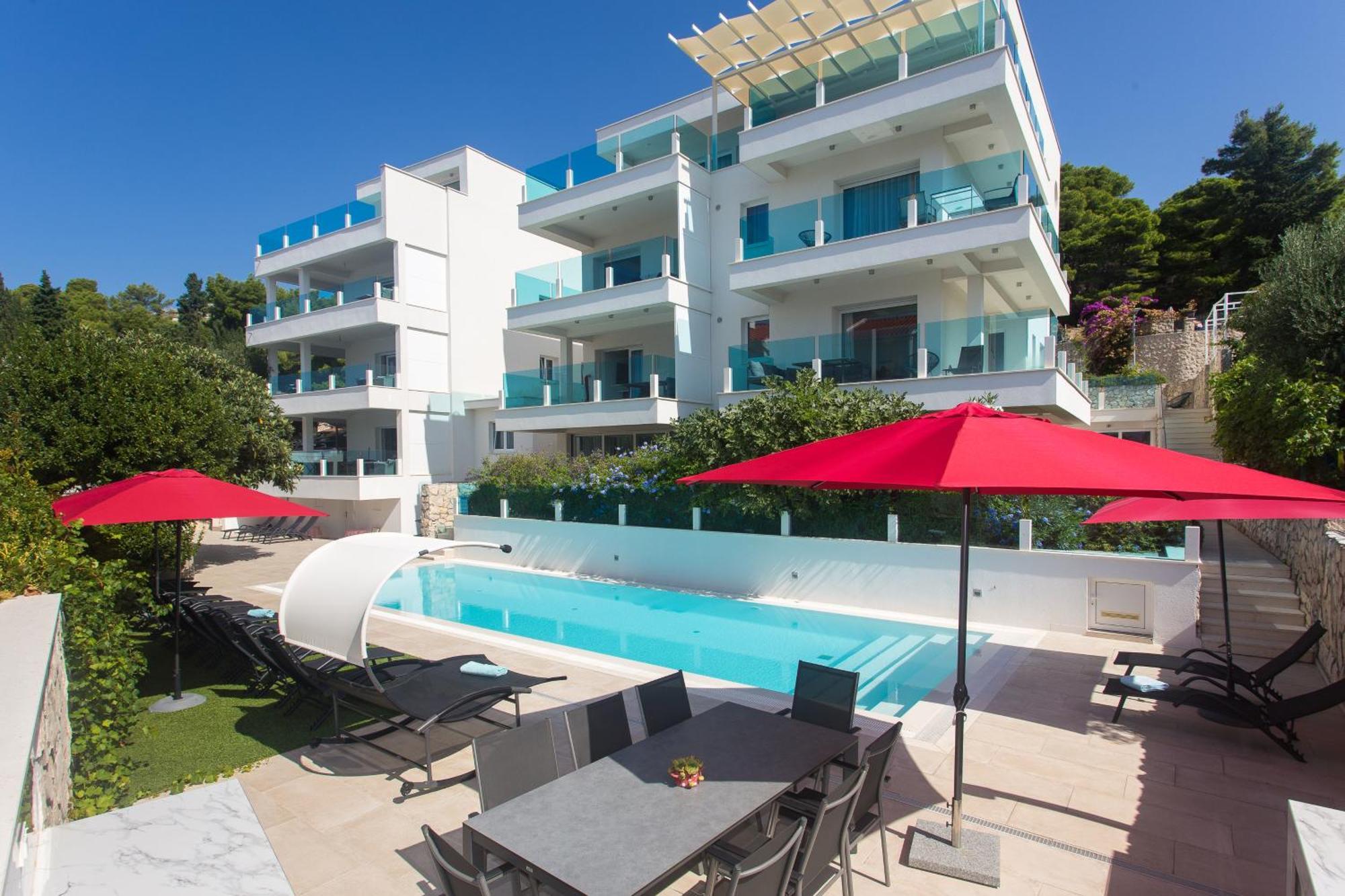 Villa Aqua Жаборич Экстерьер фото