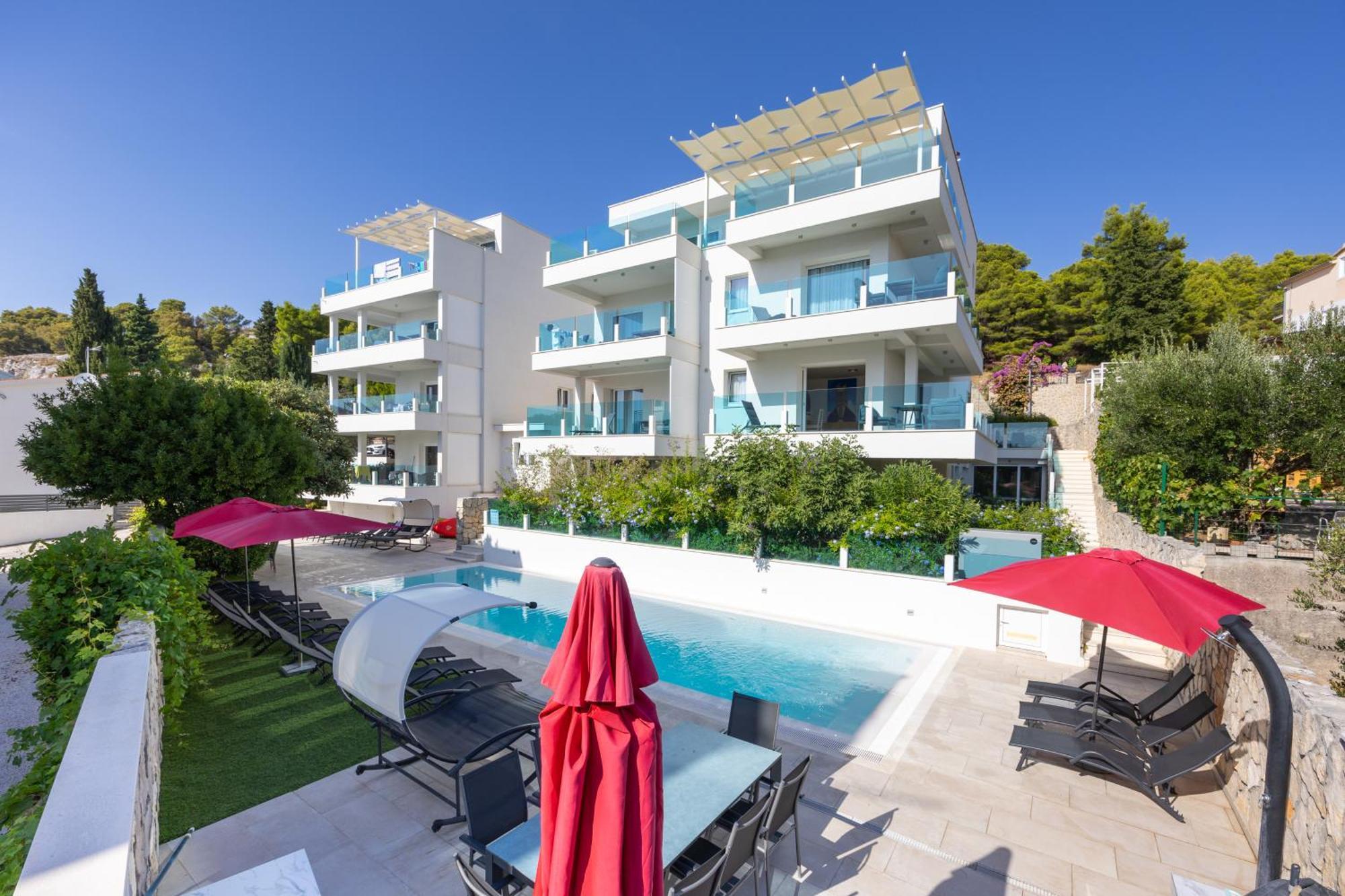 Villa Aqua Жаборич Экстерьер фото